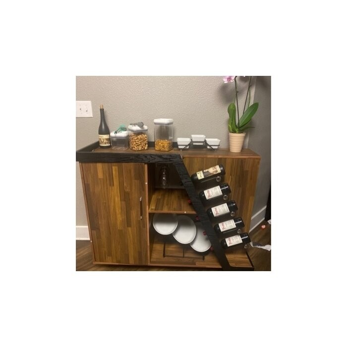 Vilen Mobile Bar with Wine Storage