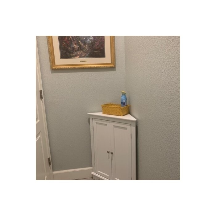 Wagstaff 23.62'' W x 31.89'' H x 12.4'' D Free-Standing Bathroom Cabinet