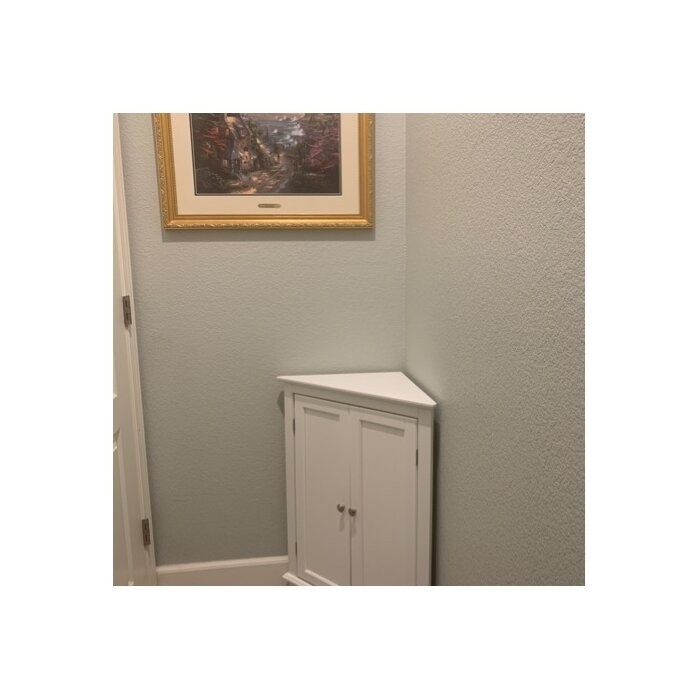 Wagstaff 23.62'' W x 31.89'' H x 12.4'' D Free-Standing Bathroom Cabinet