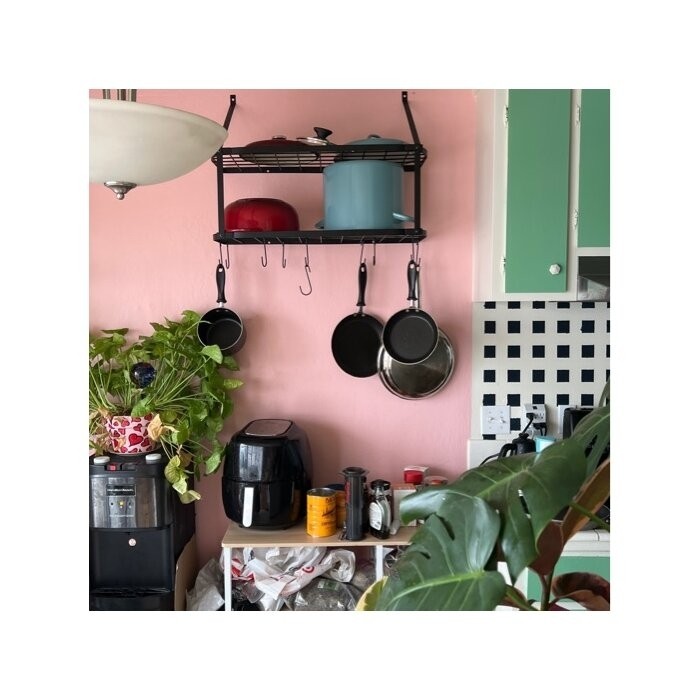 Wall Mounted Pot Rack