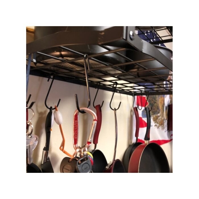 Wall Mounted Pot Rack