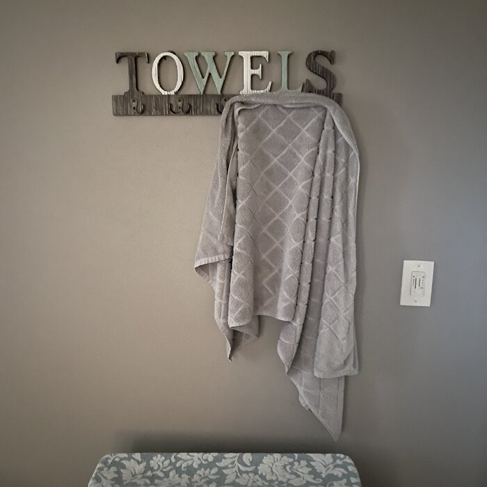 Wall Mounted Towel Rack