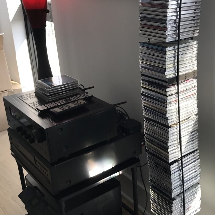 Wave Multimedia Storage Rack