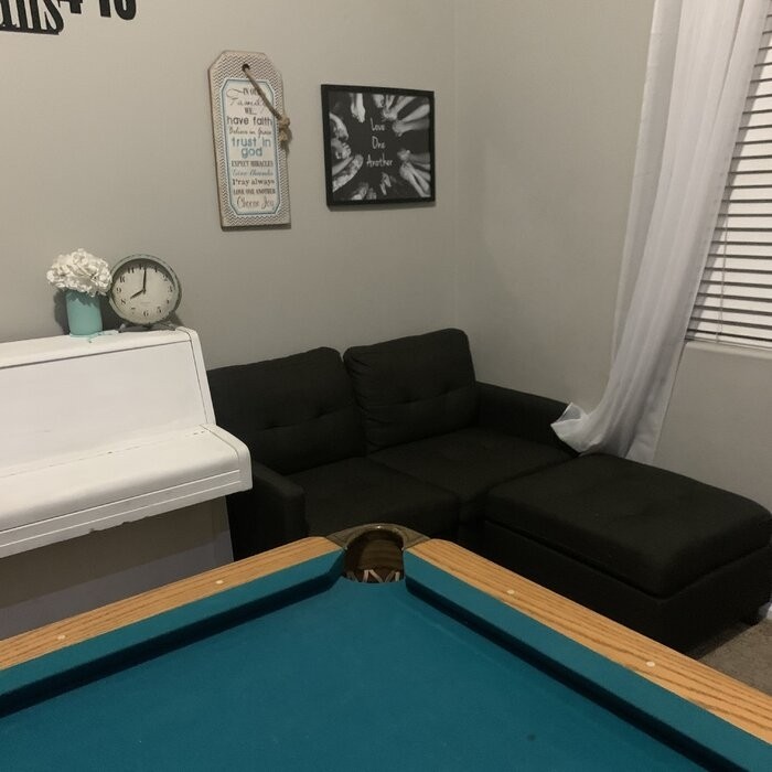 Wetherby 52" Wide Reversible Modular Sofa & Chaise with Ottoman