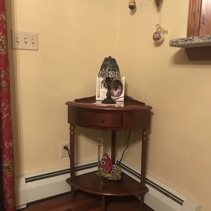Wilfredo 30.5'' Tall 3 Legs End Table with Storage