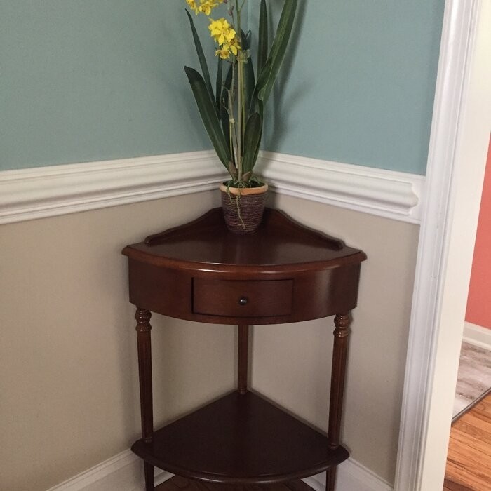 Wilfredo 30.5'' Tall 3 Legs End Table with Storage