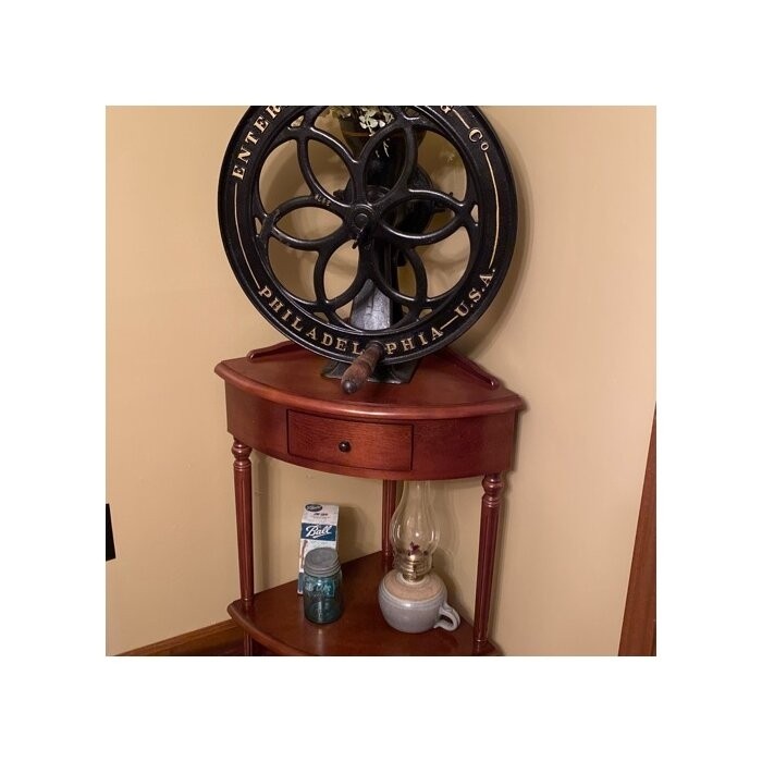 Wilfredo 30.5'' Tall 3 Legs End Table with Storage
