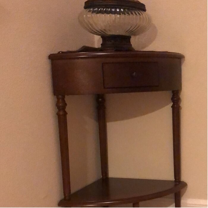 Wilfredo 30.5'' Tall 3 Legs End Table with Storage