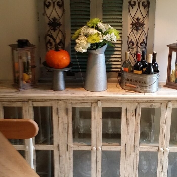 Window Rustic Wood and Metal Wall Decor