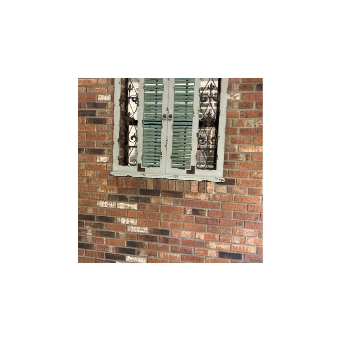 Window Rustic Wood and Metal Wall Decor