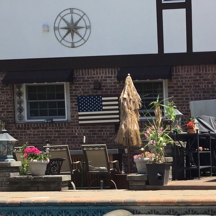 Wooden Americana Flag Wall Décor