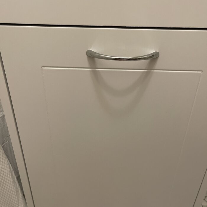 Wooden Bathroom Cabinet Laundry Hamper