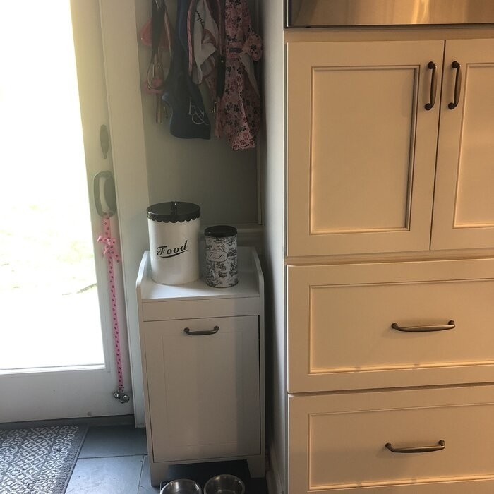 Wooden Bathroom Cabinet Laundry Hamper