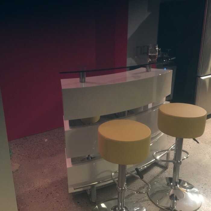 Xenia Home Bar with Wine Storage