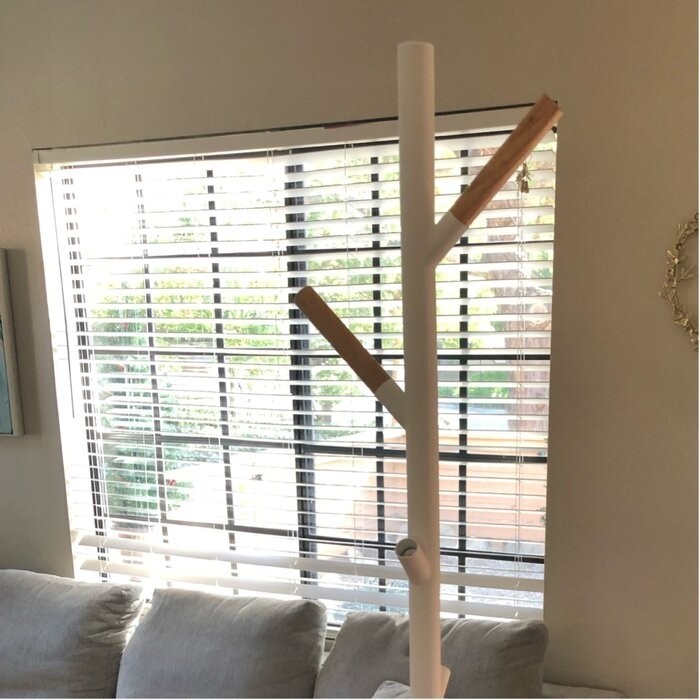 11'' Wide 6 - Hook Freestanding Coat Rack