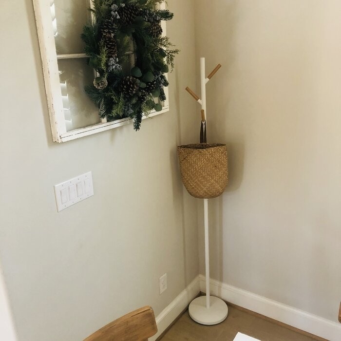 11'' Wide 6 - Hook Freestanding Coat Rack