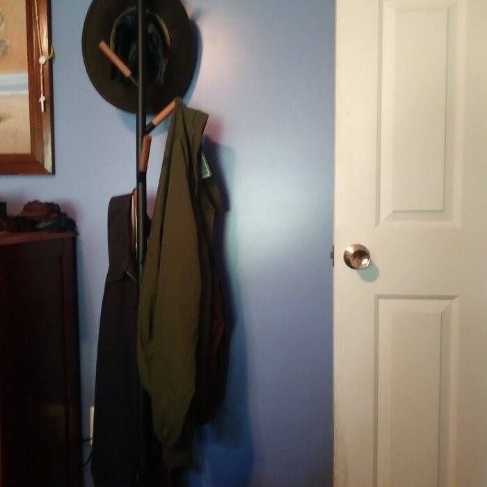 11'' Wide 6 - Hook Freestanding Coat Rack