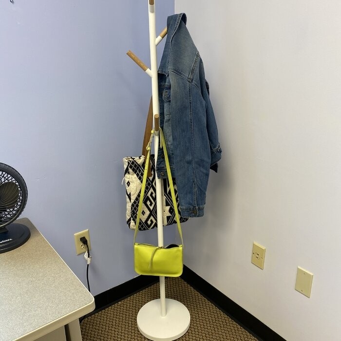 11'' Wide 6 - Hook Freestanding Coat Rack