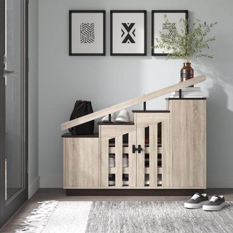 12 Pair Shoe Storage Cabinet