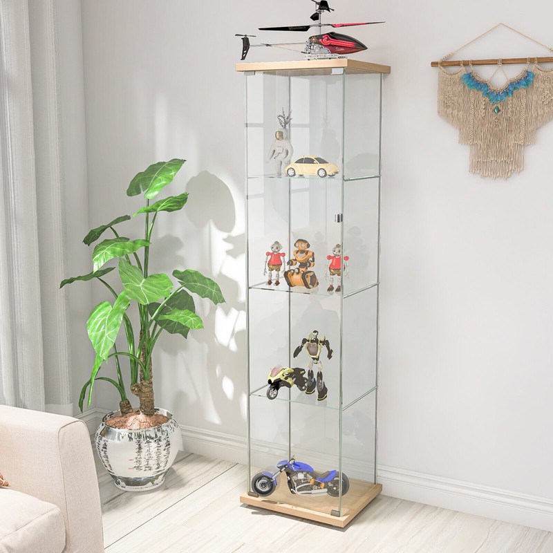 16.9'' Wide Curio Cabinet