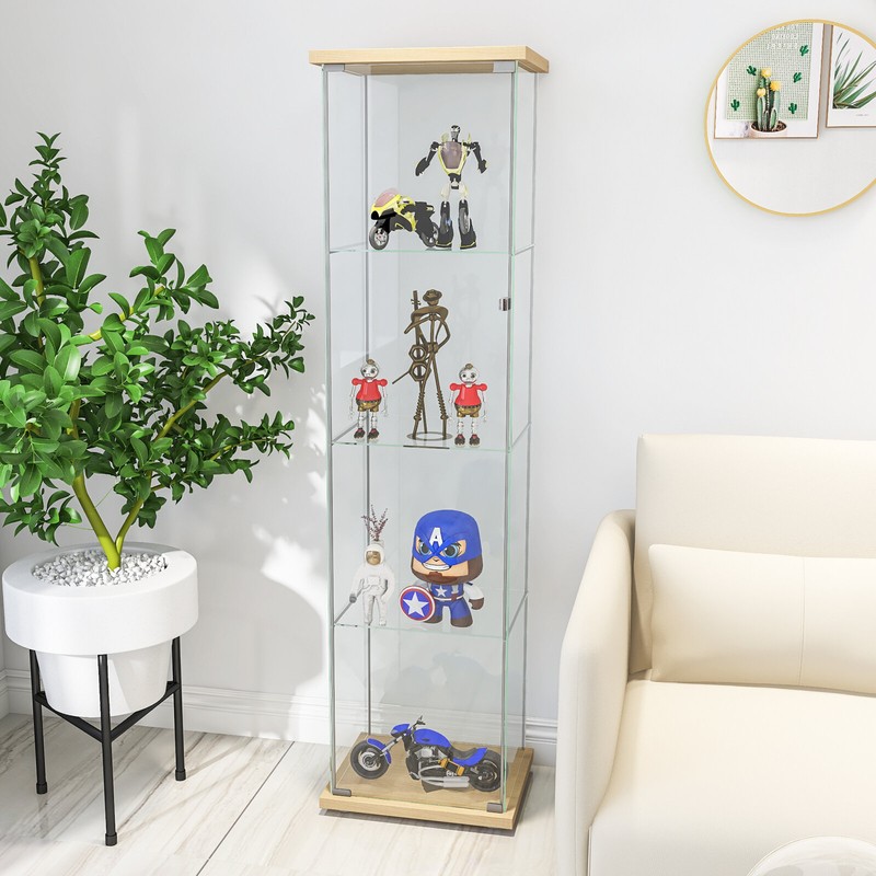 16.9'' Wide Curio Cabinet