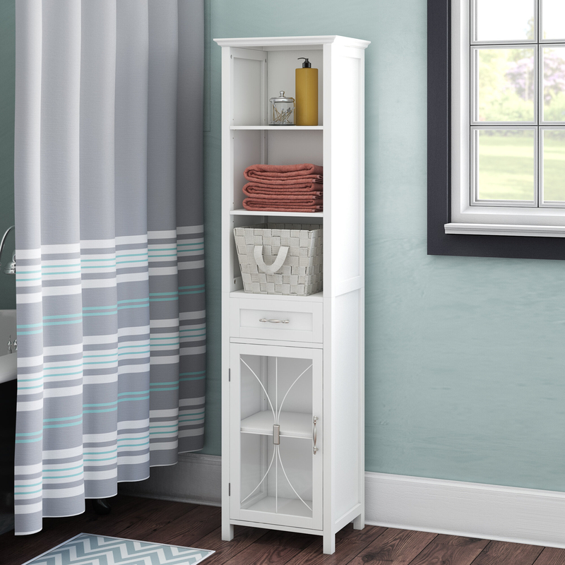 White Linen Cabinet For Bathroom - Ideas on Foter