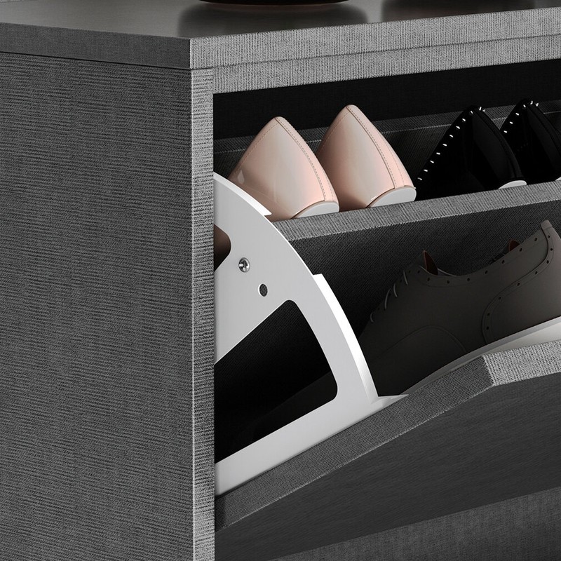 18 Pair Shoe Storage Cabinet