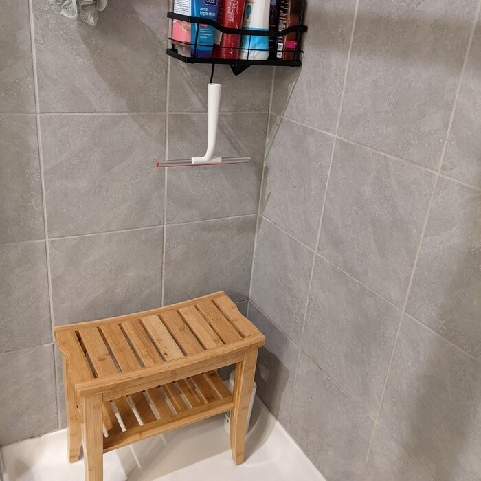 19'' W Bamboo Shower Bench