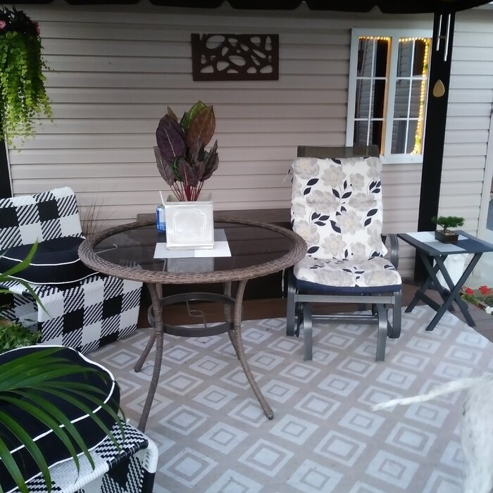 2 ft. H x 4 ft. W Pebbles WPC Composite Fence Panel