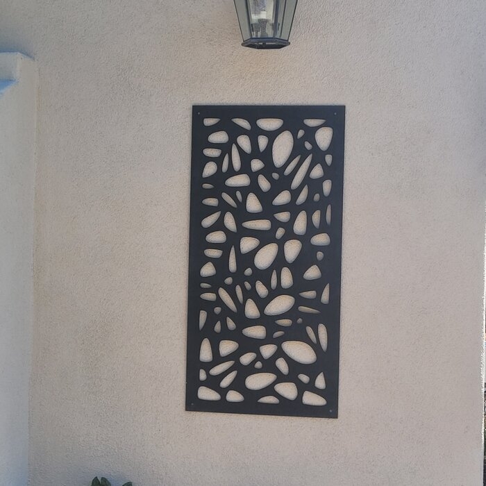 2 ft. H x 4 ft. W Pebbles WPC Composite Fence Panel
