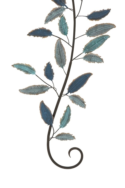 2 Piece Metal Leaf Wall Décor Set