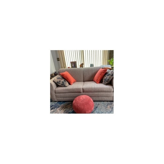 20'' Wide Round Pouf Ottoman