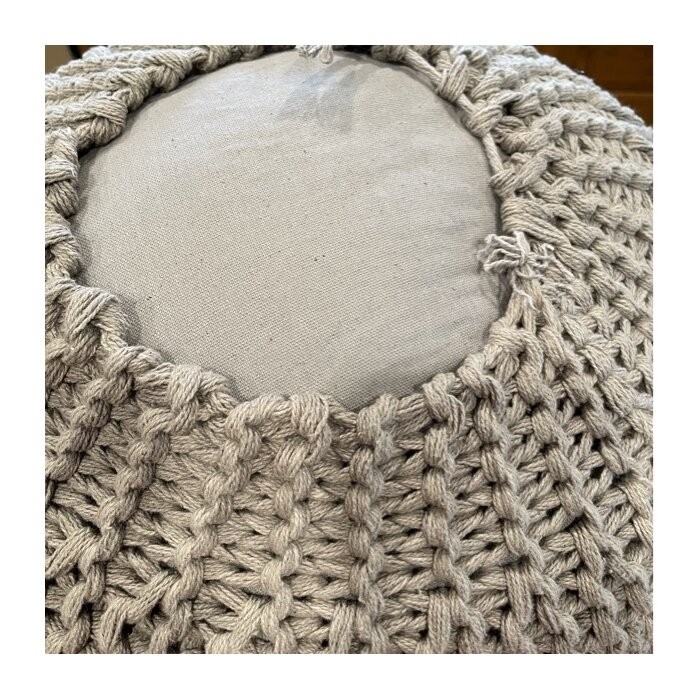 20'' Wide Round Pouf Ottoman