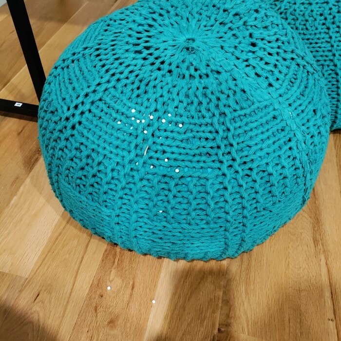 20'' Wide Round Pouf Ottoman