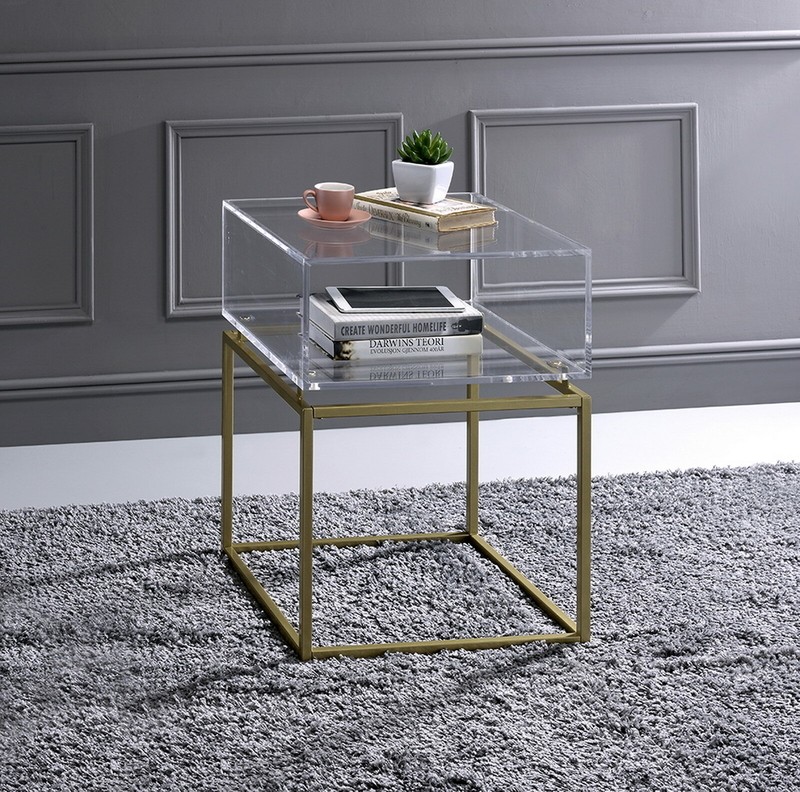24.2'' Tall Frame End Table