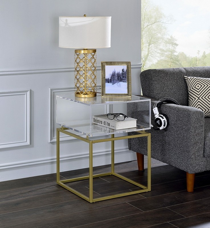 24.2'' Tall Frame End Table