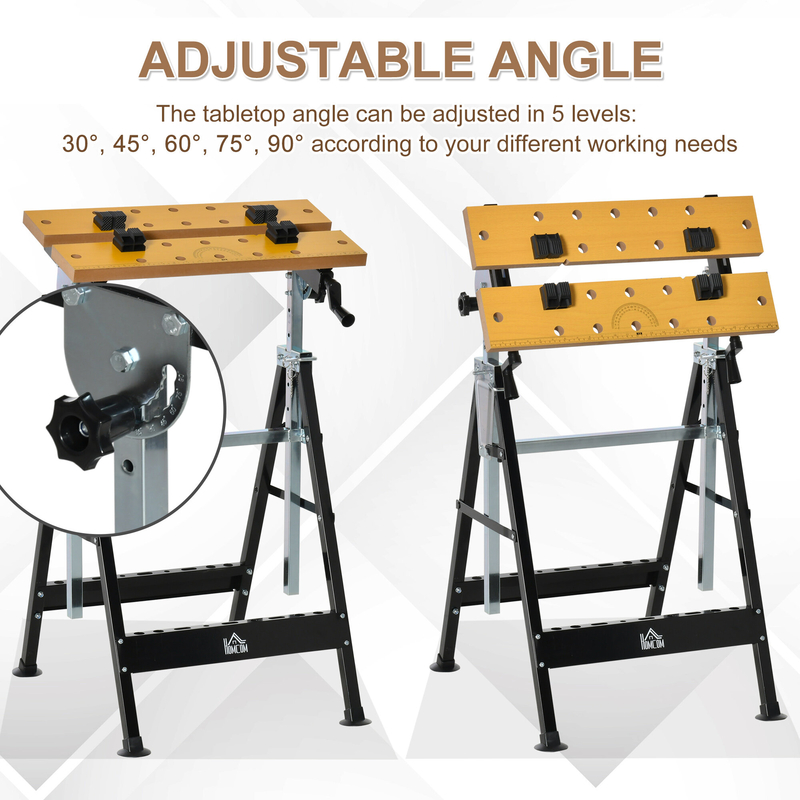 25" W Adjustable Height Workbench