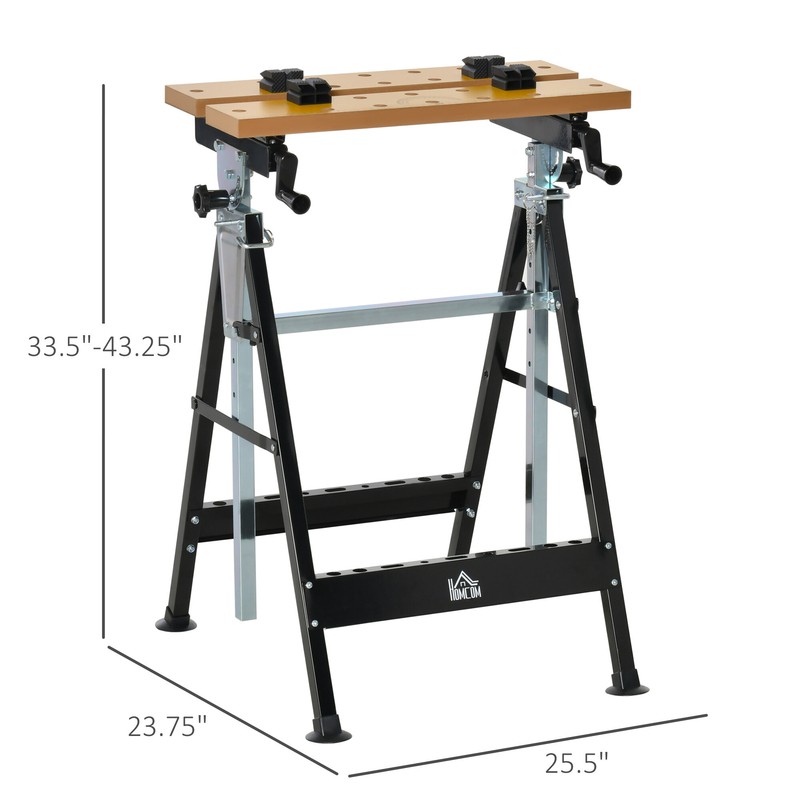 25" W Adjustable Height Workbench