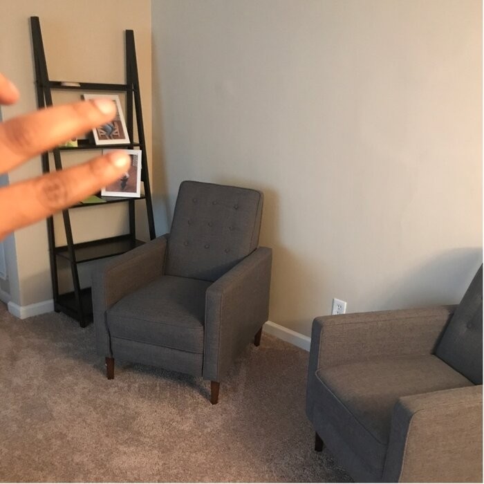 27.25'' Wide Manual Club Recliner