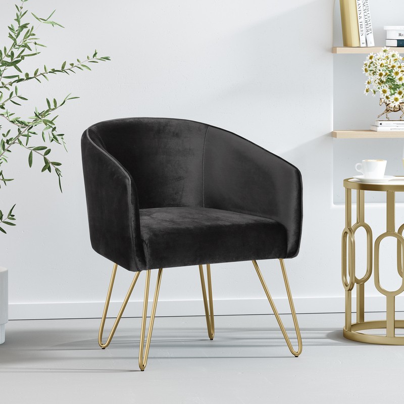 27.5'' Wide Velvet Armchair