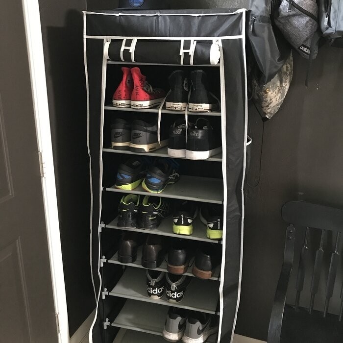 30 Pair Shoe Storage Cabinet