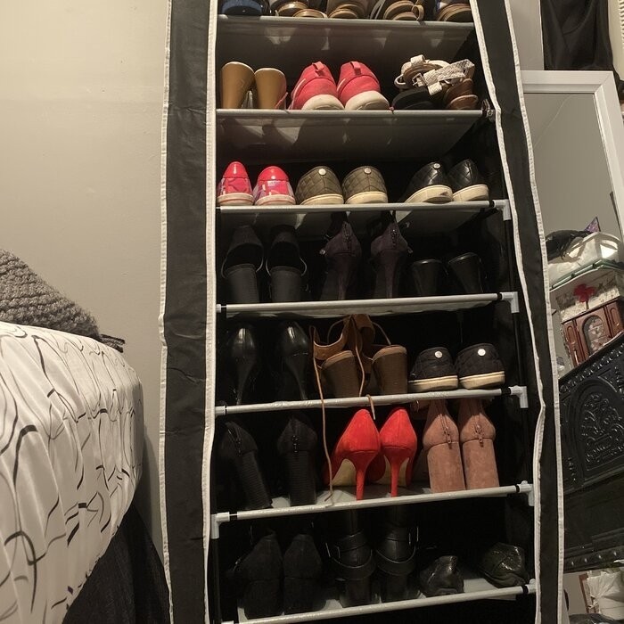 30 Pair Shoe Storage Cabinet