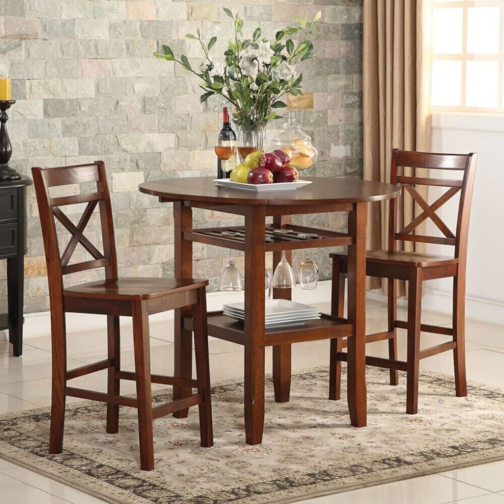 36” High Round Counter Height Dining Table