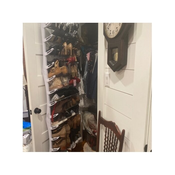 Door Hanging Tall Slim Shoe Rack - Foter