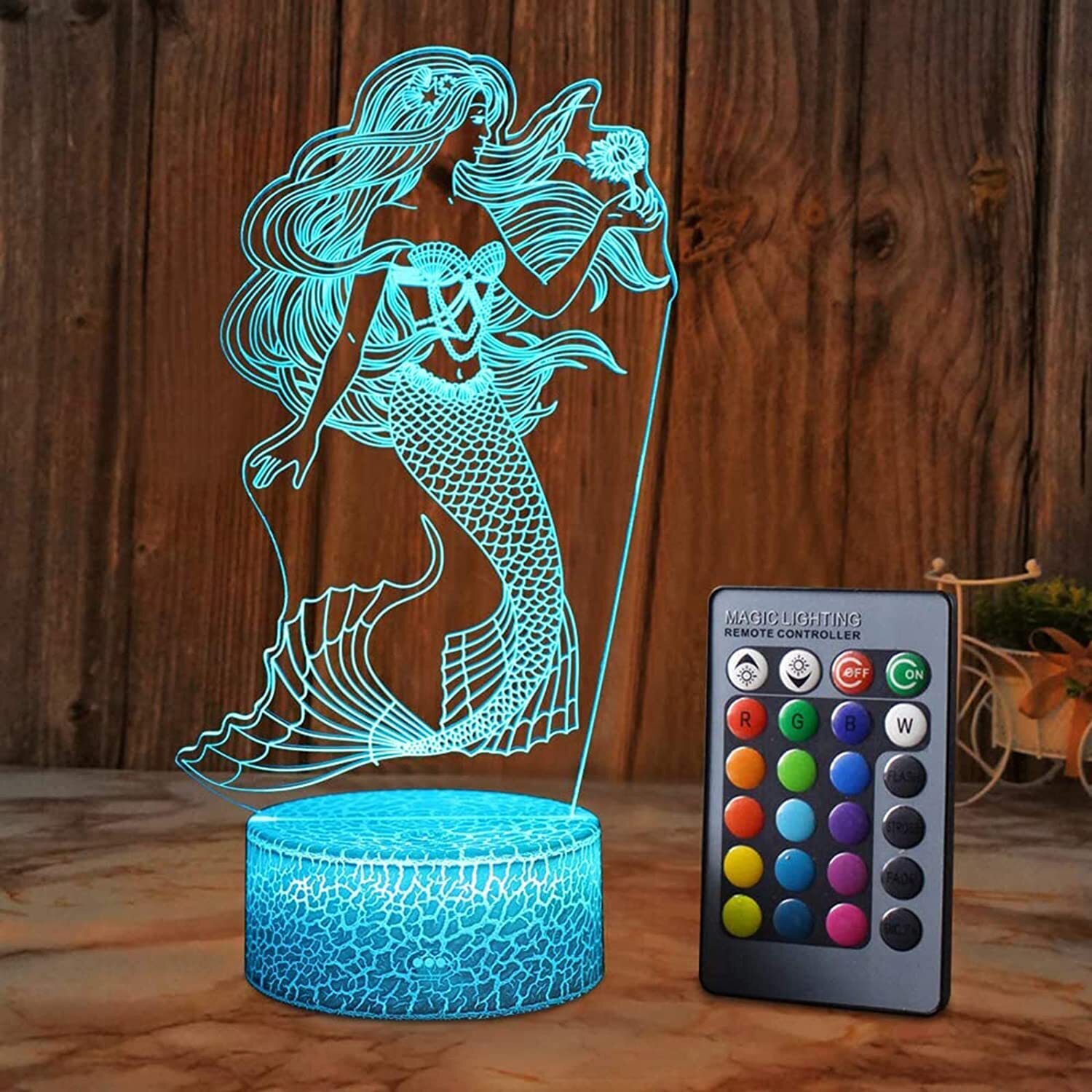 3D Illusion Girls Lamp