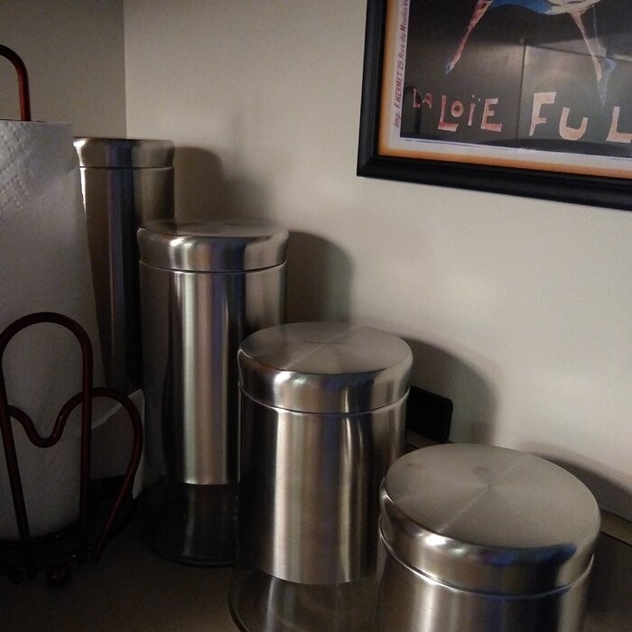 4 Piece Kitchen Canister Set