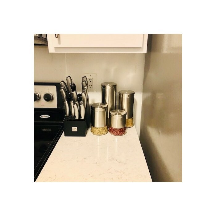 4 Piece Kitchen Canister Set