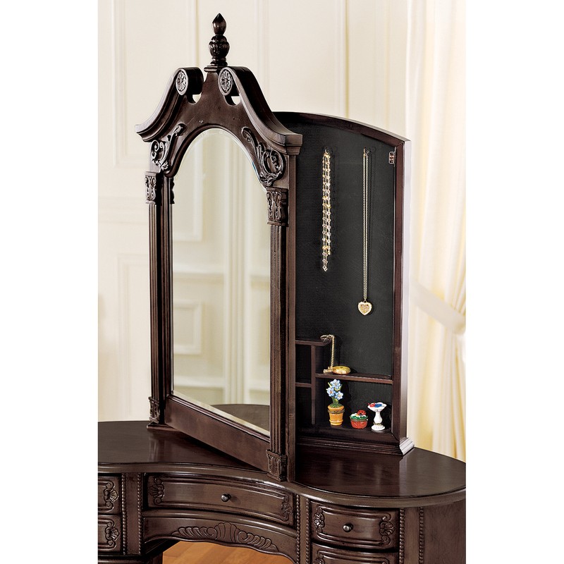 45.5'' Wide Solid Wood Vanity with Mirror