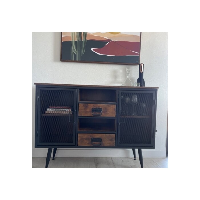 45.66'' Wide 2 Drawer Sideboard