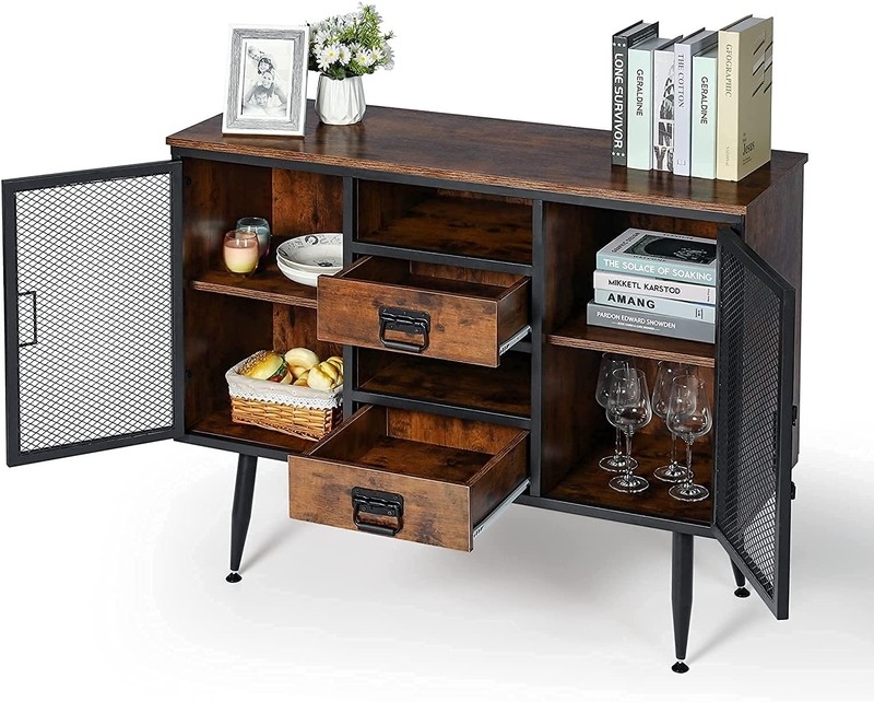 45.66'' Wide 2 Drawer Sideboard